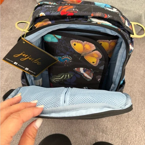 Jujube Butterfly Print Backpack - Picture 12 of 16